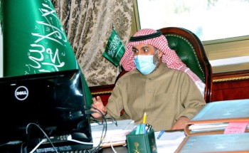 محافظ القريات يلتقي مدير عام الاحوال المدنيه بمنطقة الجوف