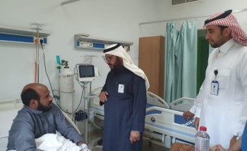 مدير عام الشؤون الصحية بالرياض يزور مستشفى الرين العام مدير عام الشؤون الصحية بالرياض يزور مستشفى الرين العام