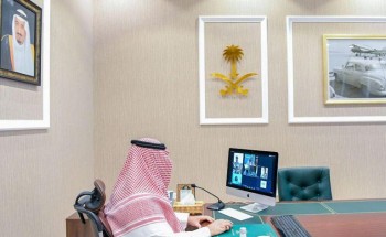 أمير الحدود الشمالية يرأس الاجتماع السادس للجنة المركزية لمكافحة عدوى انتشار فيروس كورونا عبر الاتصال المرئي أمير الحدود الشمالية يرأس الاجتماع السادس للجنة المركزية لمكافحة عدوى انتشار فيروس كورونا عبر الاتصال المرئي