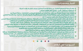 عيادات صحة الباحة تستقبل أكثر من 8300 مراجع خلال الأسبوع الماضي