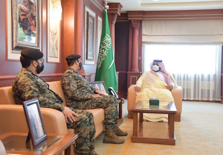 سمو نائب أمير جازان يستقبل وكيل وزارة الداخلية لشؤون الأفواج ..