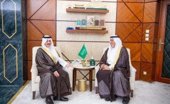 أمير الشرقية يستقبل رئيس جامعة الملك فيصل بمناسبة تعيينه أمير الشرقية يستقبل رئيس جامعة الملك فيصل بمناسبة تعيينه
