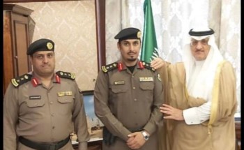 محافظ شقراء يقلد مدير مرور شقراء رتبته الجديدة محافظ شقراء يقلد مدير مرور شقراء رتبته الجديدة