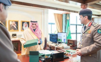 أمير منطقة تبوك يتسلم تقرير إنجازات الدفاع المدني لعام 2024م