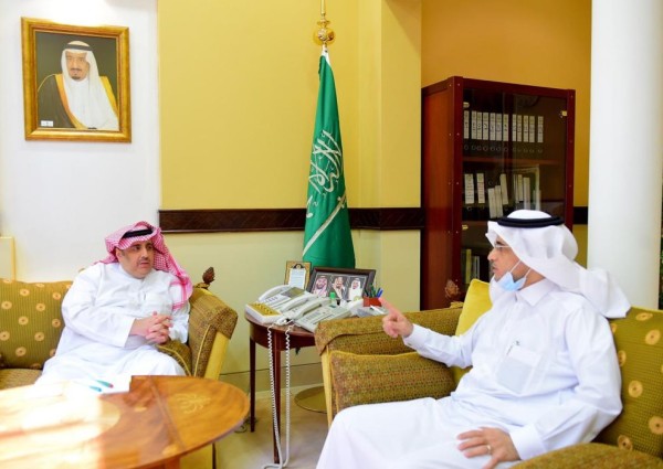 وكيل إمارة الرياض يستقبل مدير فرع النقل بالمنطقة وكيل إمارة الرياض يستقبل مدير فرع النقل بالمنطقة