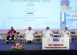 بحضور رئيس هيئة الهلال الأحمر بدء المؤتمر الدولي الاول للخدمات الطبية الطارئة بحضور رئيس هيئة الهلال الأحمر بدء المؤتمر الدولي الاول للخدمات الطبية الطارئة