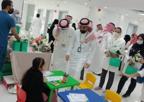 مستشفى العزيزية للاطفال بجدة ينظم يوم الصحة العالمي للرعاية المنزلية