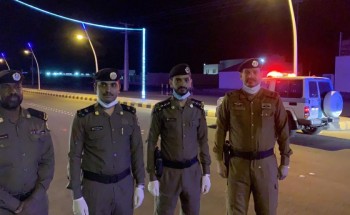 أمن الطرق بـ”الحليفة” يباشرون تطبيق حظر التجول لمنع تفشي فيروس كورونا أمن الطرق بـ”الحليفة” يباشرون تطبيق حظر التجول لمنع تفشي فيروس كورونا