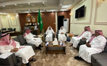 محافظ بيش يستقبل مدير فرع هيئة الصحفيين بجازان