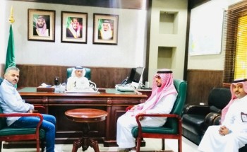 محافظ أبوعريش القحل يستقبل مدير الشؤون ‎المراكز و القطاعات الصحية بالمنطقة ..