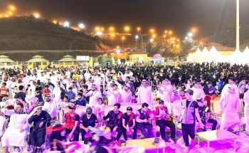 خلال 45 يوم أكثر من 160 ألف زائر لفعاليات وسام البادية بالمندق