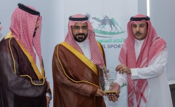 سعادة وكيل محافظة الأحساء يتوج الفائزين بكأس المحافظة لسباق المفاريد