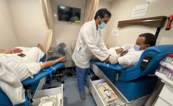 صحة الجوف تنفذ حملة التبرع بالدم في مركز صوير صحة الجوف تنفذ حملة التبرع بالدم في مركز صوير