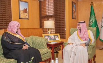 نائب أمير الجوف يستقبل مدير فرع الشؤون الإسلامية بالمنطقة نائب أمير الجوف يستقبل مدير فرع الشؤون الإسلامية بالمنطقة