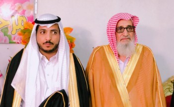 الشاب محمد الرشيدي يحتفي بزواجة