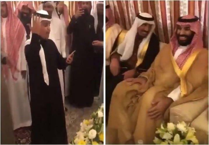 بالفيديو.. ولي العهد يحيي طفلاً ألقى قصيدة ترحيبية خلال لقائه بالمواطنين في حائل