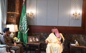 سمو محافظ الأحساء يستقبل مدير مرور المحافظة