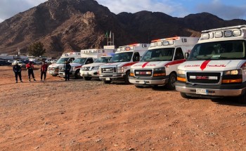 الهلال الأحمر بتبوك ينفذ خطة الطوارئ في التعامل مع المتغيرات المناخية الهلال الأحمر بتبوك ينفذ خطة الطوارئ في التعامل مع المتغيرات المناخية