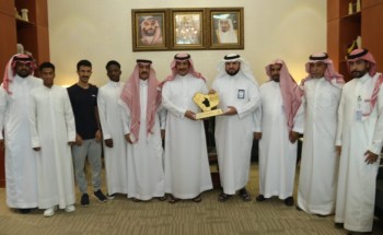 سمو محافظ المجمعة يستقبل مدير التعليم وفريق تربوي ومنتخب تعليم المجمعة