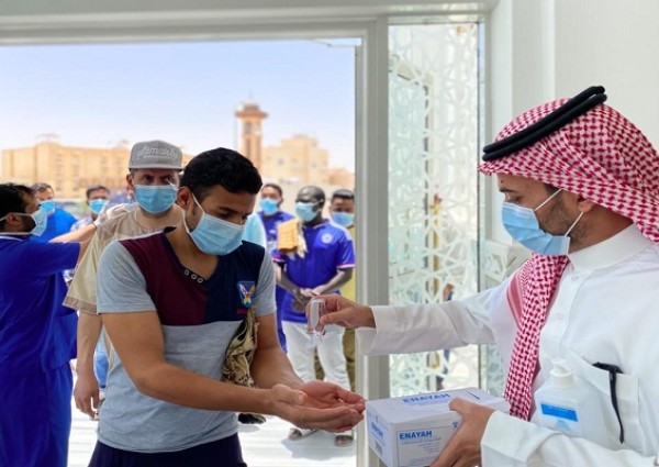 صحة حفر الباطن تشارك إدارة المساجد لنشر التوعية أثناء صلاة الجمعة صحة حفر الباطن تشارك إدارة المساجد لنشر التوعية أثناء صلاة الجمعة