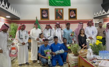 معايدة فريق أمل وعمل التطوعي ورسم الفرحة على وجه الجميع