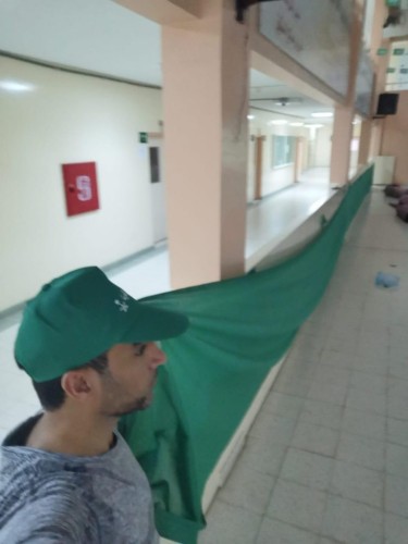 الشرفا يقطع إجازته من أجل الوطن