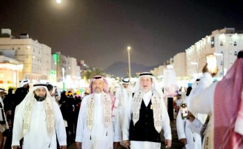 مركز حي المسفلة وفريق سواعد الحي  يحتفلون بيوم التأسيس