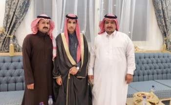 الشيخ ابراهيم بن اسماعيل يحتفي بزفاف نجله عبدالعزيز في منزله الكائن بقرية الوسعة جنوب حائل