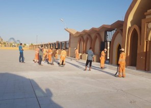 مدير عام الشؤون الإسلامية بالحدود الشمالية يتفقد مصلى العيد الرئيسي في عرعر مدير عام الشؤون الإسلامية بالحدود الشمالية يتفقد مصلى العيد الرئيسي في عرعر