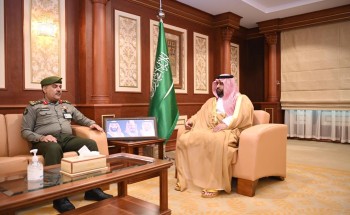 سمو نائب أمير جازان يستقبل مدير جوازات المنطقة