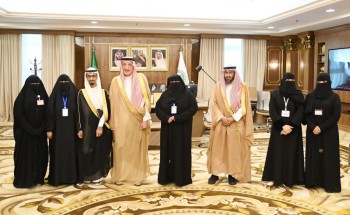 سمو أمير منطقة جازان يستقبل رئيسة جمعية ” كسوة الكاسي “