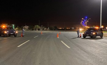الأمن والحماية بمشروع البحر الأحمر  يُشارك في منع التجول بأملج