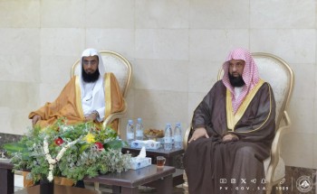 معالي الرئيس العام لهيئة الأمر بالمعروف والنهي عن المنكر يتفقد مبنى هيئة محافظة جزر فرسان ويستقبل المواطنين