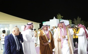 مدينة الحجاج في مركز أبو عجرم بالجوف تودع الحجاج العابرين إلى العراق