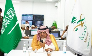 الأمير منصور بن محمد يتفقد مركز القيادة والتحكم بصحة حفر الباطن الأمير منصور بن محمد يتفقد مركز القيادة والتحكم بصحة حفر الباطن