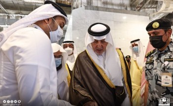 أمير منطقة مكة المكرمة يدشن معرضا رقميا بست لغات لأدوات غسل الكعبة المشرفة أمير منطقة مكة المكرمة يدشن معرضا رقميا بست لغات لأدوات غسل الكعبة المشرفة