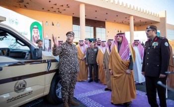 سمو وزير الداخلية يدشّن مقر القوة الخاصة للأمن البيئي بحائل سمو وزير الداخلية يدشّن مقر القوة الخاصة للأمن البيئي بحائل