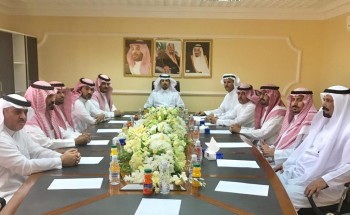 محافظ ضرية يجتمع برؤساء مراكز المحافظة