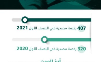رخص المهن الاستشارية المصدرة ترتفع 27% خلال النصف الأول 2021