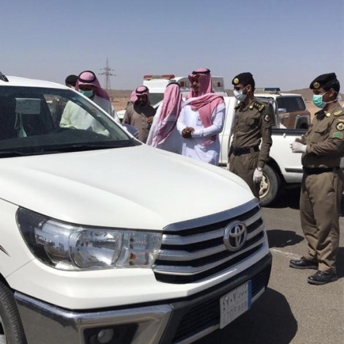 الجهات الأمنية والصحية تواصل عمليات الفرز البصري في مركز بدع بن خلف