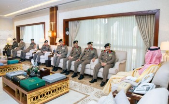 نائب أمير الشرقية يستقبل مدير شرطة المنطقة والقيادات الامنية نائب أمير الشرقية يستقبل مدير شرطة المنطقة والقيادات الامنية