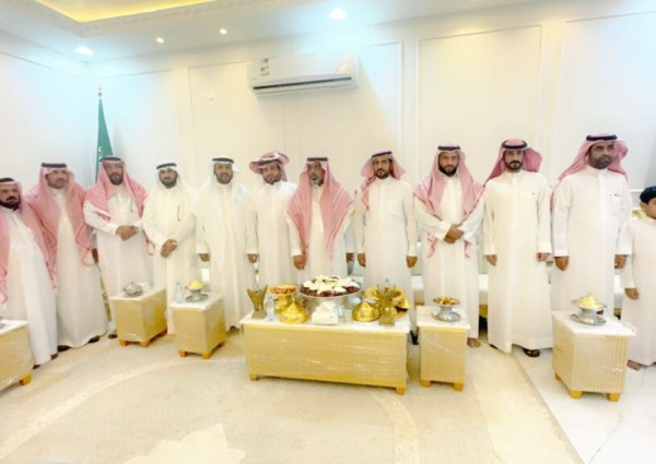 بتشريف من الأمير الدكتور “مشعل بن محمد آل سعود” .. “حميد رابح بن مصلاب المظيبري” يستضيف “عبدالله بن معزي الشمري” ومرافقيه في القصيم