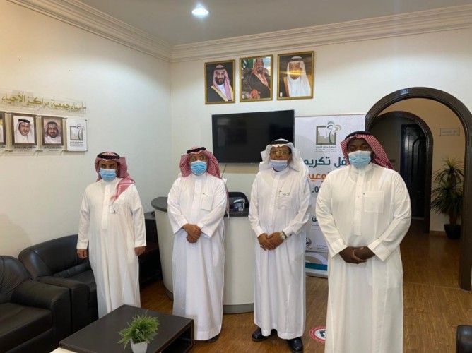 وفد نادي البر يزور جمعية مراكز الأحياء