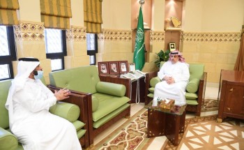 الدكتور السديري يستقبل مدير فرع وزارة البيئة بالرياض الدكتور السديري يستقبل مدير فرع وزارة البيئة بالرياض