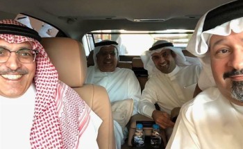 داخل سيارة.. سيلفي يجمع وزراء مالية السعودية والإمارات والبحرين والكويت غرِّد