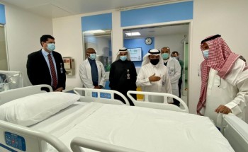 تدشين 6 أسرة إضافية للعناية المركزة في تخصصي الدمام تدشين 6 أسرة إضافية للعناية المركزة في تخصصي الدمام