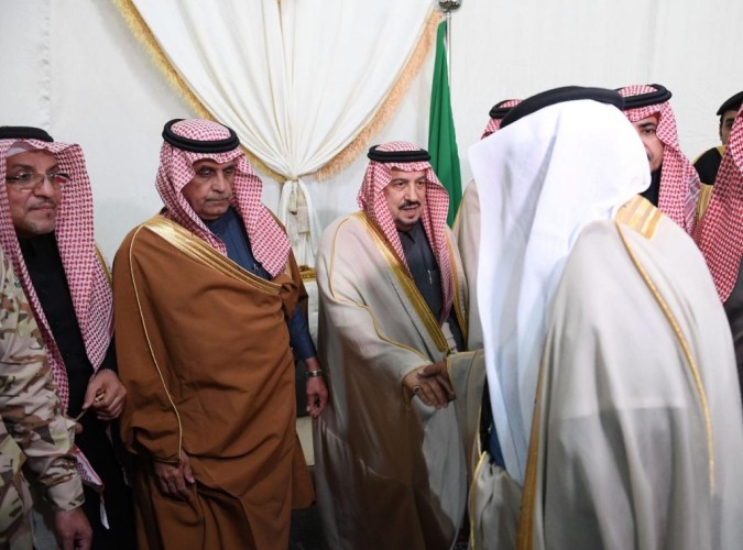 سمو أمير منطقة الرياض يزور محافظة عفيف