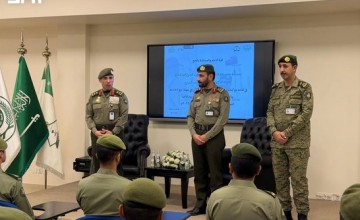 اللواء المربع يختتم لقاءه بمنسوبي الحج ويشيد بجهودهم الميدانية