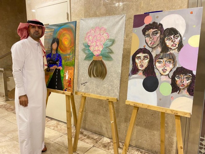 فعالية همسات منبع الإبداع والفنون والتوعية الصحية بمدينة جواثا بالأحساء