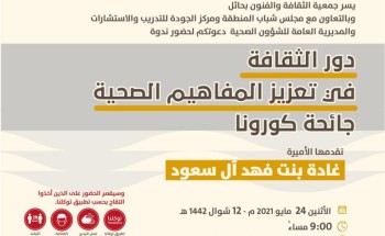 الأميرة غادة بنت فهد : حائل تمتلك كل مقومات المدينة العصرية